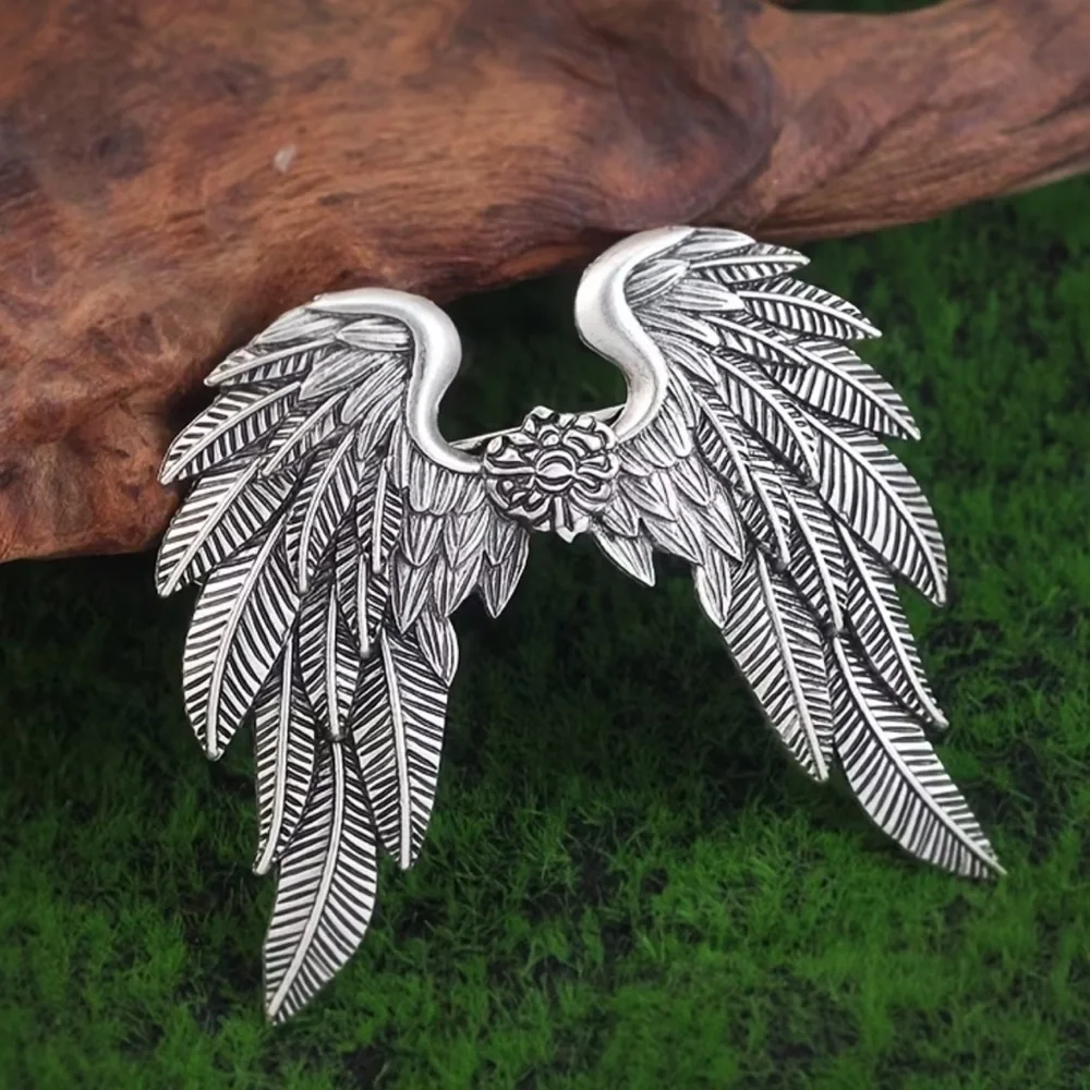 NEW! Viking Silver Angel Wing Hair Clip 🪽  A6-202